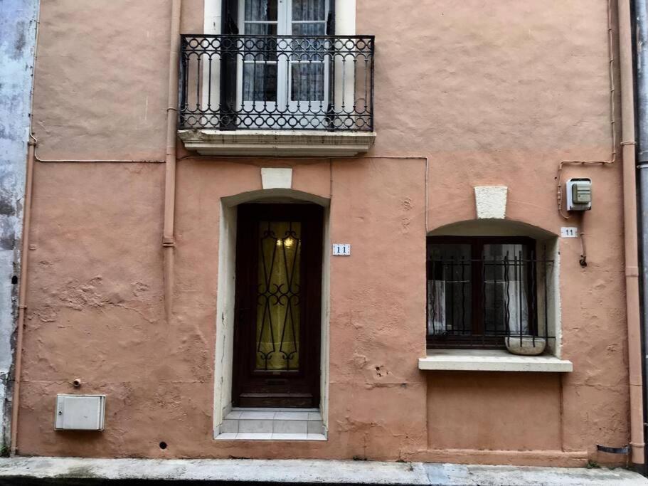Historic French Townhouse Villa Saint-Thibéry Exteriör bild